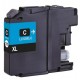 Brother LC-125XL Cyaan inktcartridge (huismerk)