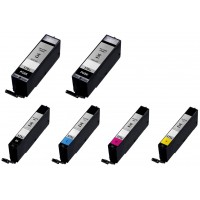 Canon PGI-570 XL / CLI-571 XL MULTIPACK + Extra Zwart inktcartridge (huismerk)