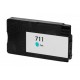 HP711 (CZ130A) Cyaan inktcartridge (huismerk)
